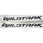 สติ๊กเกอร์ ไวแทค Sticker Wildtrak 2 - 4 ประตู 1 ชุด 2 ชิ้น  Wildtrak ใหม่ ฟอร์ด เรนเจอร์ All New Ford Ranger 2012  V.2